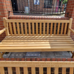 Community bench installed in memory of Gary Doolan