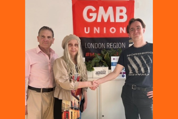 GMB Union welcomes recognition with Trans Rights charity